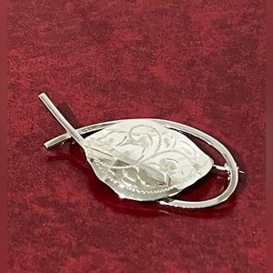 Vintage Bond Boyd Sterling Silver Brooch/ scarf Pin